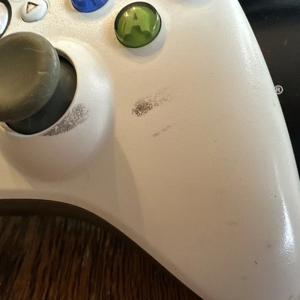 MICROSOFT 1460 WHITE WIRELESS XBOX 360 CONTROLLER